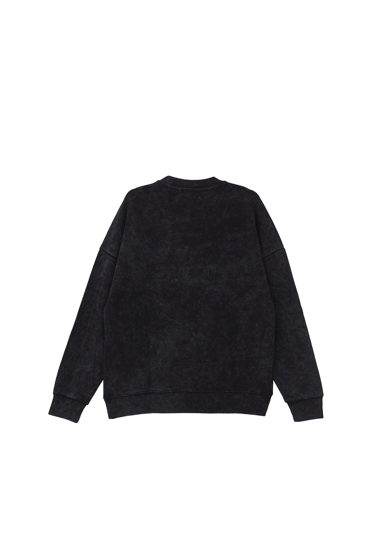 Siyah Oversize Baskılı Sweatshirt 23KHOT-BOSPARKLE | OXXO