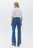 Bayan Mavi Ultra Yüksek Bel Bootcut Pantolon