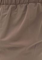 Bayan Kahverengi Yüksek Bel Wide-Leg Pantolon