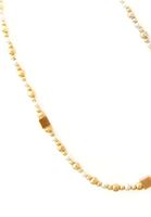 Bayan Altın Boncuk Detaylı Kolye