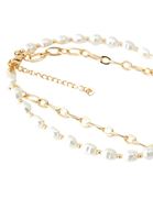 Bayan Altın İkili Kolye Seti