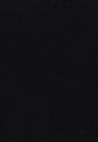 Bayan Siyah Yumuşak Dokulu Loose-Fit Kazak