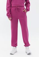 Bayan Pembe Yüksek Bel Jogger Pantolon