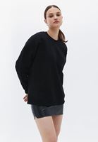 Pamuklu Oversize Sweatshirt