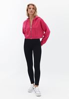 Sweat Hırka ve Tayt Kombini