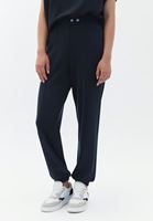 Bayan Siyah Yüksek Bel Jogger Pantolon ( MODAL )