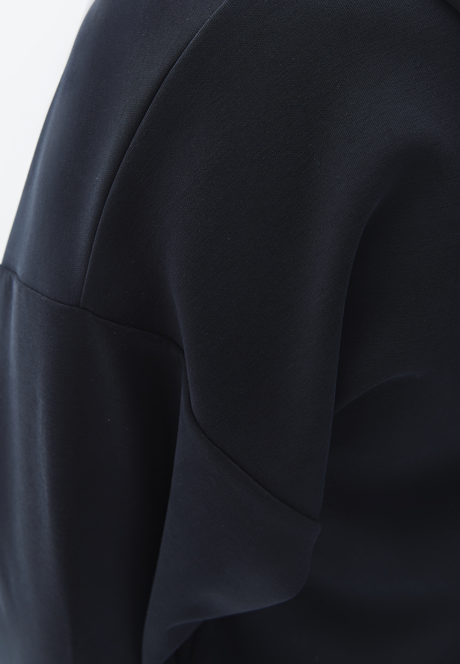 Siyah Yumuşak Dokulu Sweat Hırka ( MODAL ) 23KOX-CUPZIPNEW | OXXO