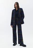 Bayan Çok Renkli Ultra Yüksek Bel Straight-Fit Pantolon