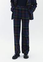 Bayan Çok Renkli Ultra Yüksek Bel Straight-Fit Pantolon