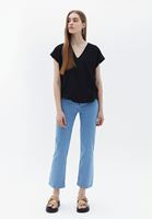 Ultra Yüksek Bel Straight-Fit Pantolon
