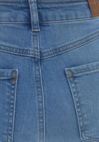 Bayan Mavi Ultra Yüksek Bel Straight-Fit Pantolon