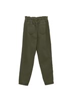 Women Khaki Ultra High Rise Baggy Fit Pants