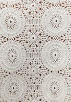 Bayan Bej Dantel İşlemeli Gömlek