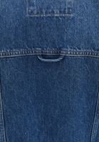 Bayan Mavi Oversize Denim Ceket