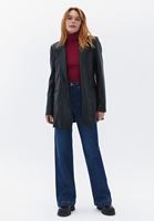 Bayan Kırmızı Uzun Kollu Roll Neck