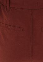 Bayan Kiremit Keten Karışımlı Carrot-Fit Pantolon 