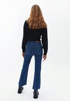 Flare Pantolon ve Sweatshirt Kombini