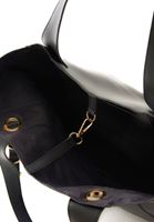 Bayan Siyah Askılı Tote Çanta