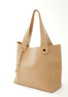 Bayan Bej Askılı Tote Çanta