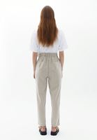 Bayan Bej Baggy-Fit Pantolon ( TENCEL™ )
