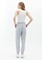Bayan Gri Orta Bel Jogger Pantolon ( TENCEL™ )