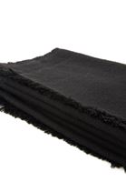 Bayan Siyah Kalın Şal