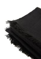 Bayan Siyah Kalın Şal