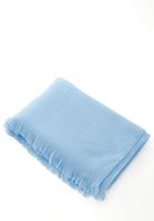 Bayan Mavi Kalın Şal