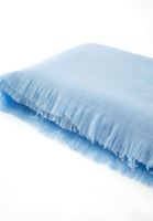 Bayan Mavi Kalın Şal