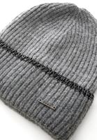 Bayan Gri Dokuma Bere