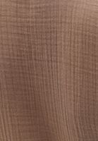 Bayan Kahverengi Pamuklu Oversize Gömlek