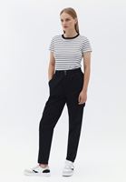 Carrot-Fit Pantolon ve Tank Top Kombini 