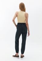 Bayan Gri Yüksek Bel Jogger Pantolon ( TENCEL™ )