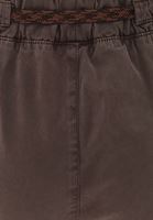 Bayan Kahverengi Yüksek Bel Jogger Pantolon ( TENCEL™ )