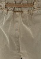 Bayan Kahverengi Yüksek Bel Jogger Pantolon ( TENCEL™ )