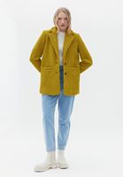 Bayan Sarı Oversize Blazer Ceket