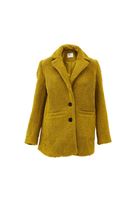 Bayan Sarı Oversize Blazer Ceket