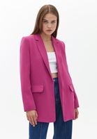 Bayan Mor Klasik Blazer Ceket