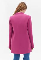 Bayan Pembe Klasik Blazer Ceket