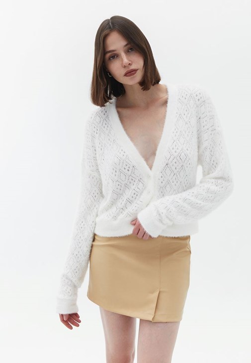 Oversize Kaban ve Orta Bel Pantolon Kombini
