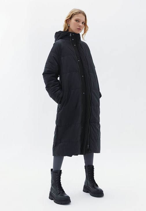 Oversize Mont ve Tayt Kombini