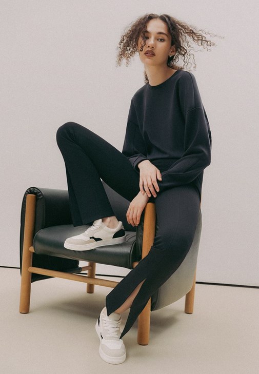  Yüksek Bel Bootcut Pantolon