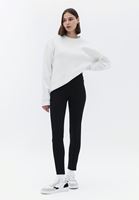 Bayan Siyah Yüksek Bel Tayt