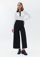 Bayan Çok Renkli Polo Yaka Bluz