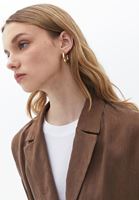 Bayan Kahverengi Bağlamalı Blazer Ceket ( TENCEL™ )