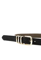 Bayan Siyah Tokalı Kemer