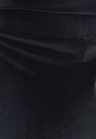 Wide-Leg Kadife Pantolon ve Kadife Bluz Kombini