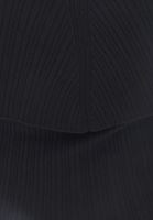 Women Black Boat Neck Knitwear Sweater