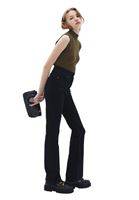 Bayan Yeşil Yüksek Yaka Kolsuz Atlet