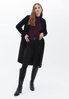 Bayan Mor Yüksek Yaka Triko Atlet